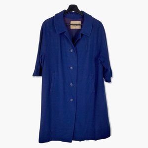 Vintage 50s Embry & Co Australian Lambswool Swing Coat 1X